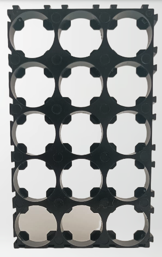 18650 Cell Holder 3x5 (ABS)